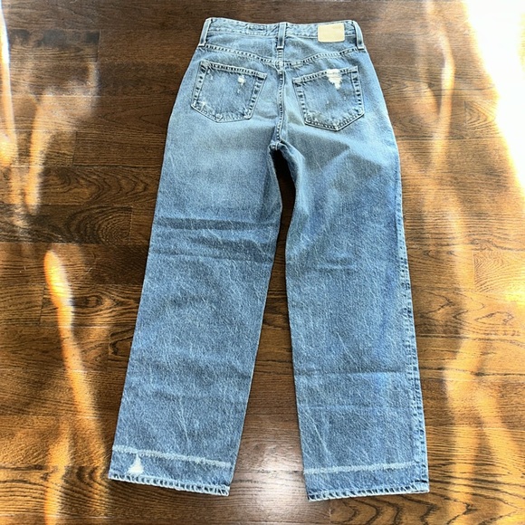 NWT AG Adriano Goldschmied Knoxx High Rise Baggy Boyfriend Jeans SZ 30 Z491 - Picture 6 of 6